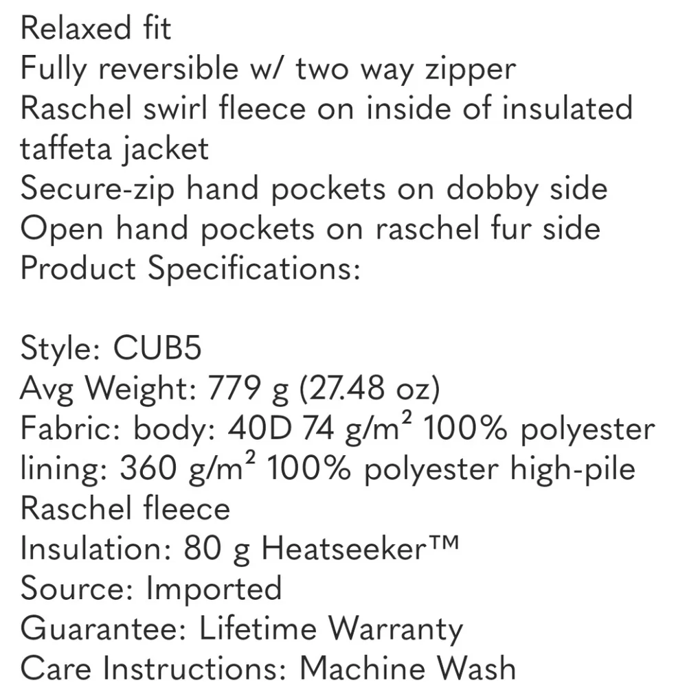 NORTH FACE Black Puffer Jacket Reversible High Pile Fleece Girls 14 16 Women S - Picture 11 of 12
